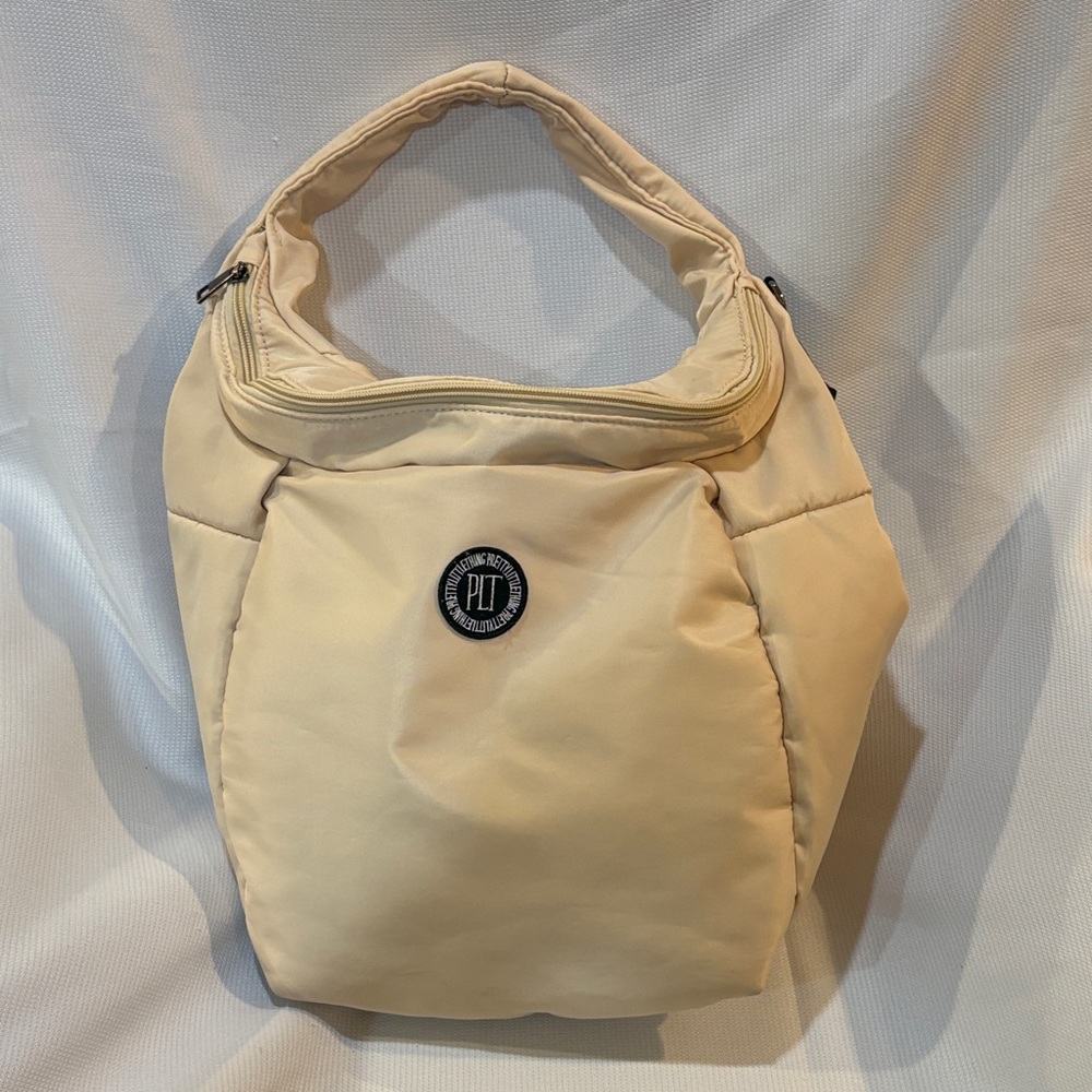 PrettyLittleThing Cream Backpack